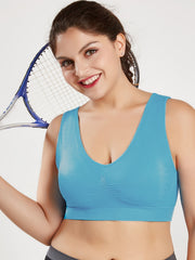 Full Coverage Push Up Breathable Bra