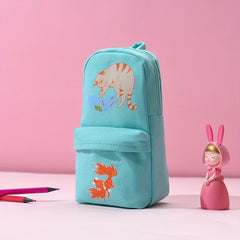 Girl Heart Canvas Pencil Case Large Capacity Cartoon Anime Opening Season Gift
