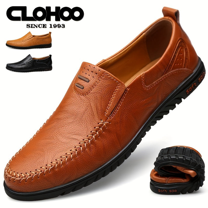 CLOHOO Men's Casual Loafers Soft Sole