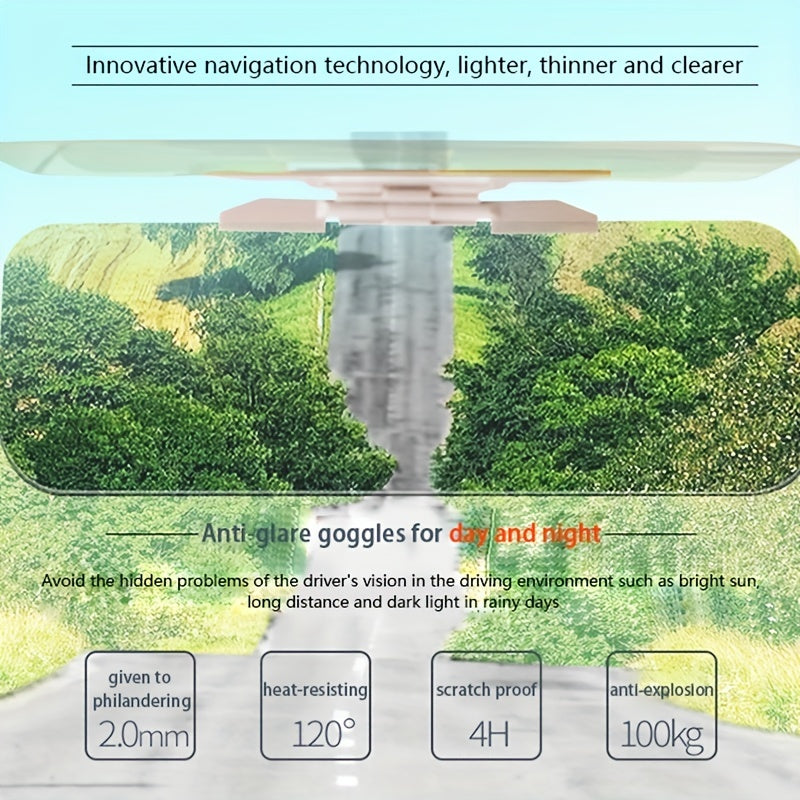Night Vision Car Driver Goggles Anti-Glare Sunshade Accessory