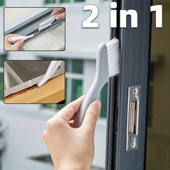 Handheld Cleaning Kit for Crevices Gaps Tracks Shutters