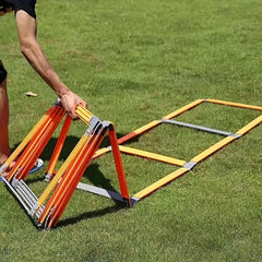 Folding Sports Agility Ladder Indoor Outdoor Training Footwork Speed Ladder