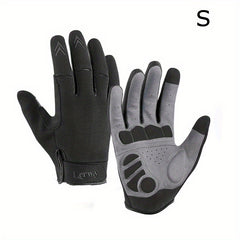 Spring Autumn Cycling Gloves Full Finger Touch Screen Breathable