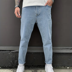 Men's Slim Fit Light Cotton Jeans