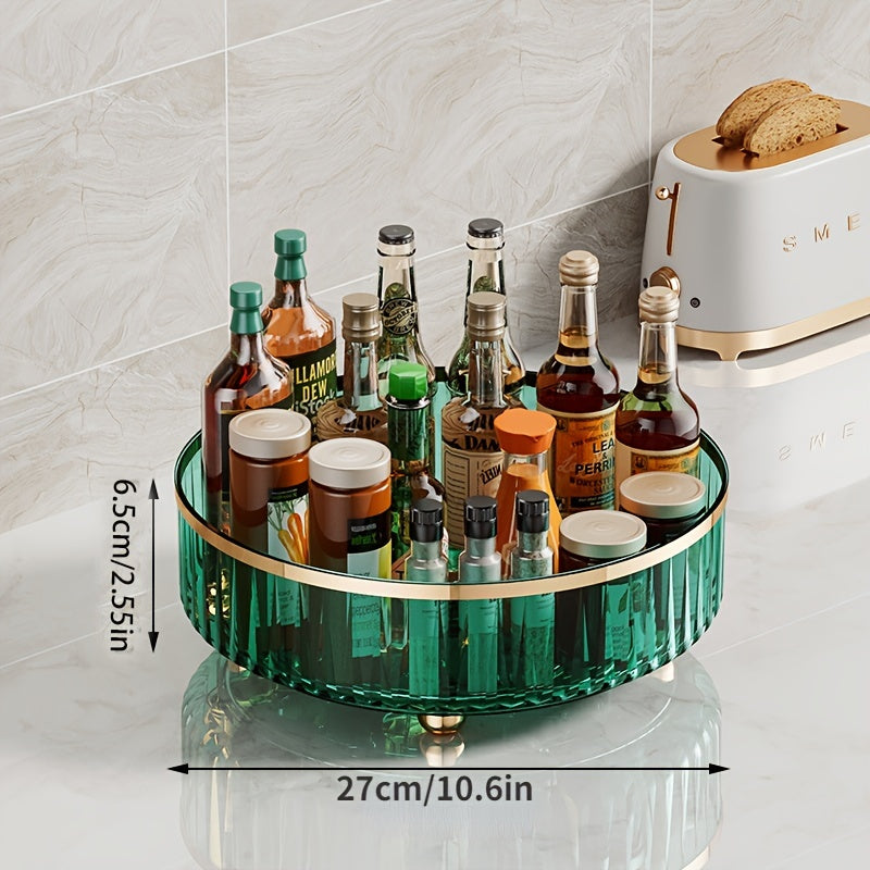 1pc Rotating Spice Spinner Spice Rack Organizer