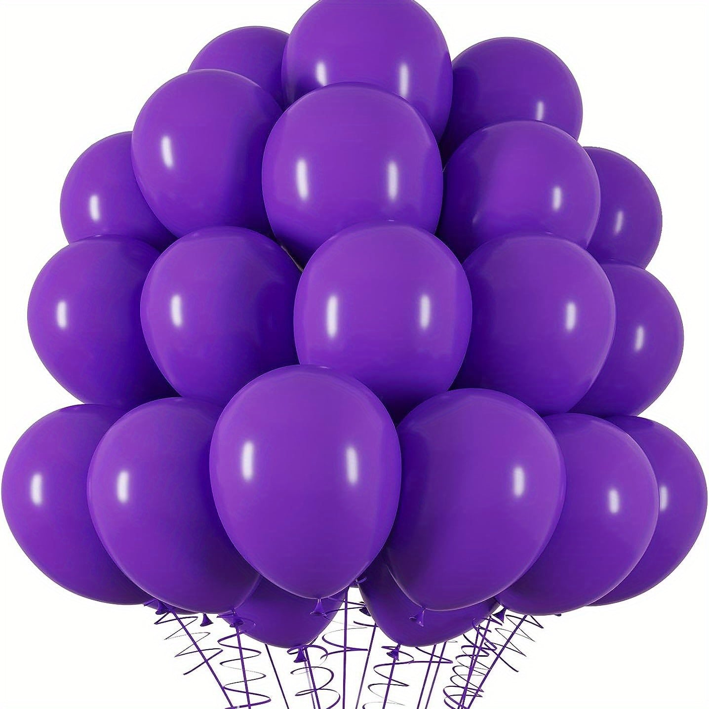 30 Pink Latex Party Balloons with Ribbon for Various Celebrations