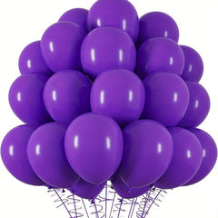30 Pink Latex Party Balloons with Ribbon for Various Celebrations