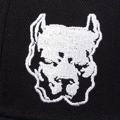 Bulldog Embroidered Baseball Cap Unisex Hip Hop Snapback Hats Adjustable