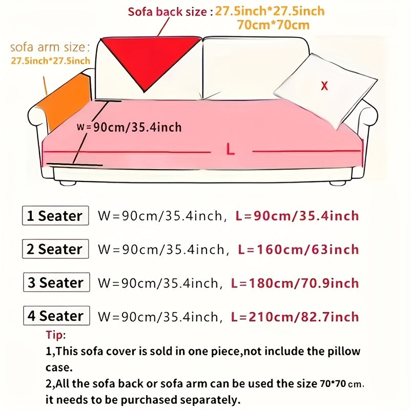 Thickened Non Slip Couch Cover Sofa Cover Universal Furniture Protector