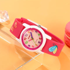 Kids' Waterproof Cartoon Quartz Watch