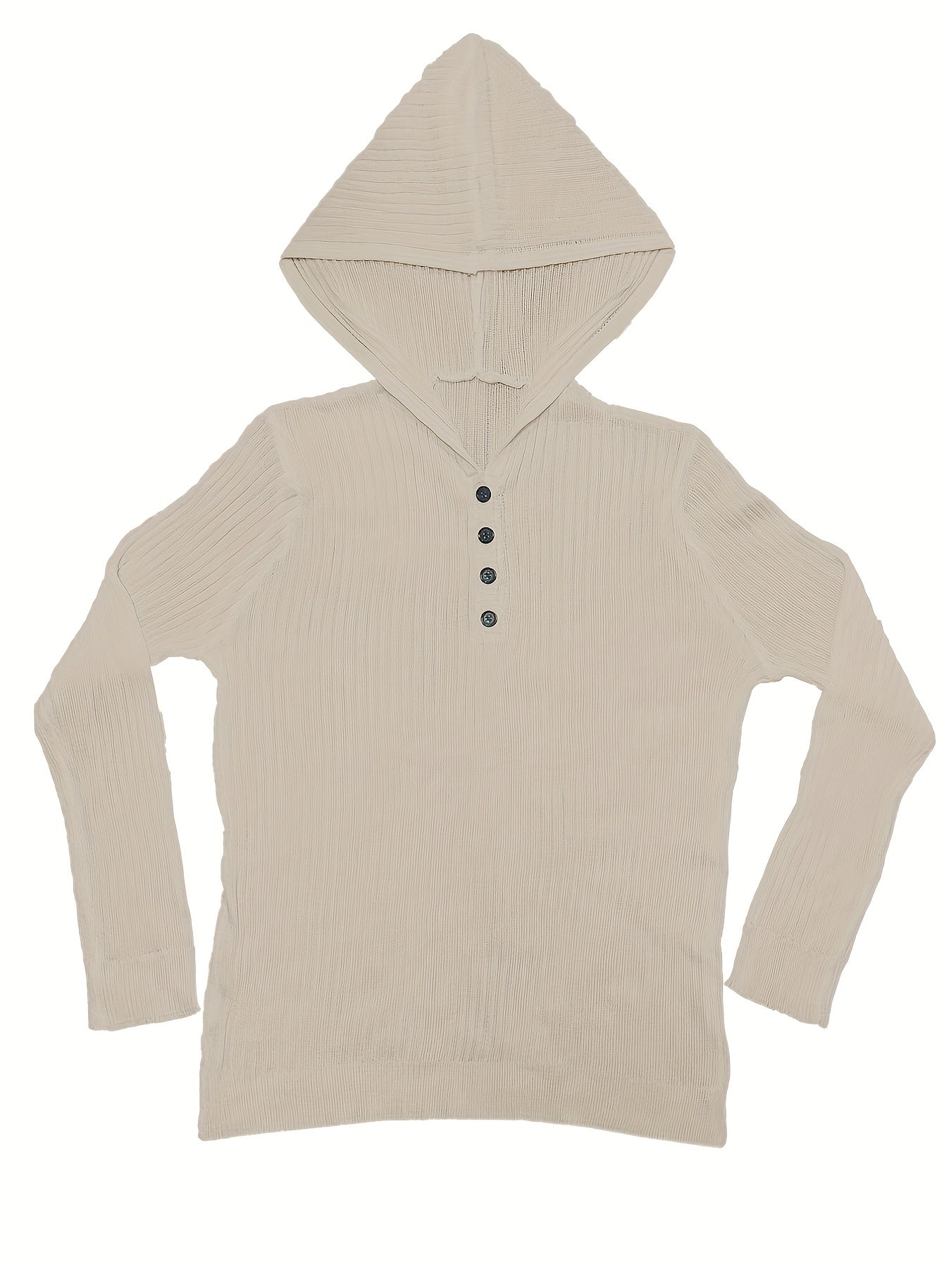 Long Sleeve Knitted Hoodies Casual Sweater