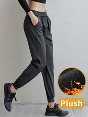 Letter Graphic Yoga Sports Sweatpants Women Casual Running Joggers