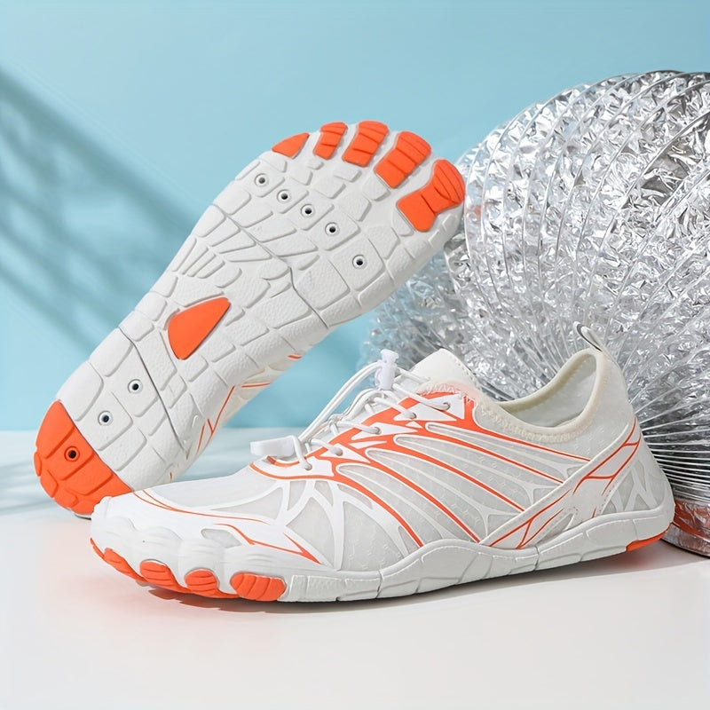 Men's Adjustable Bare Water Shoes Quick Dry Non Slip for Summer Beach