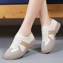 Women's Soft Sole Anti-slip Casual Board Shoes Low Flat Walking Shoes