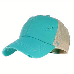 Denim Washed Baseball Cap Outdoor Hat