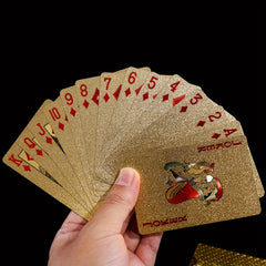 Waterproof Foil Poker Cards for Party Game