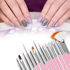 15pcs Nail Painting Brushes Nail Art Brushes Nail Art Tool