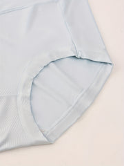 3 Pack Plus Size Seamless Mid Waisted Panties Set