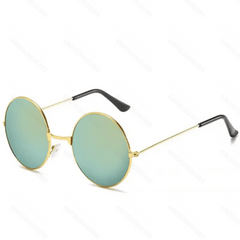 Retro Round Sunglasses Metal UV400 Sun Shades Glasses