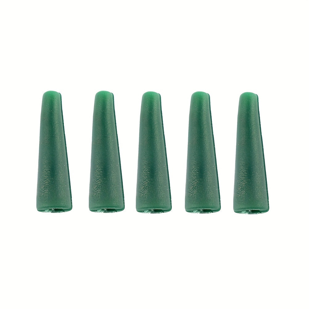 60pcs Silicone Hook Line Stopper Sleeves Carp Fishing Accessories