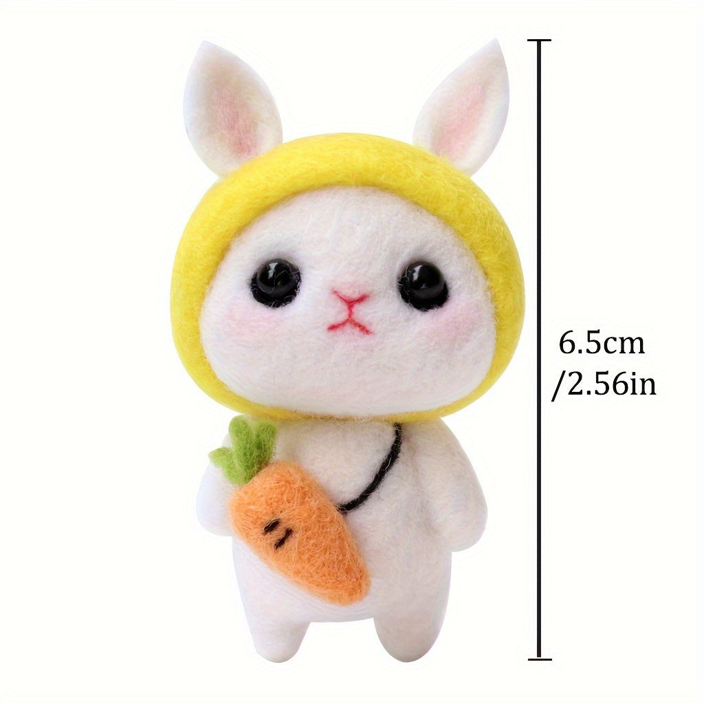 Carrot Rabbit Felt DIY Material Package Doll Decoration