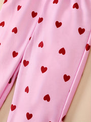Girls' Polka Dots Bell Bottom Pants Wide Leg Trousers