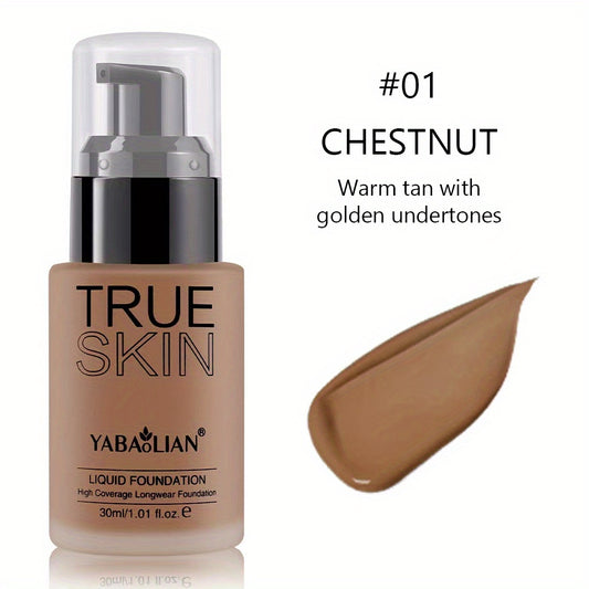 Waterproof Concealer Foundation Full Coverage Long Lasting Makeup