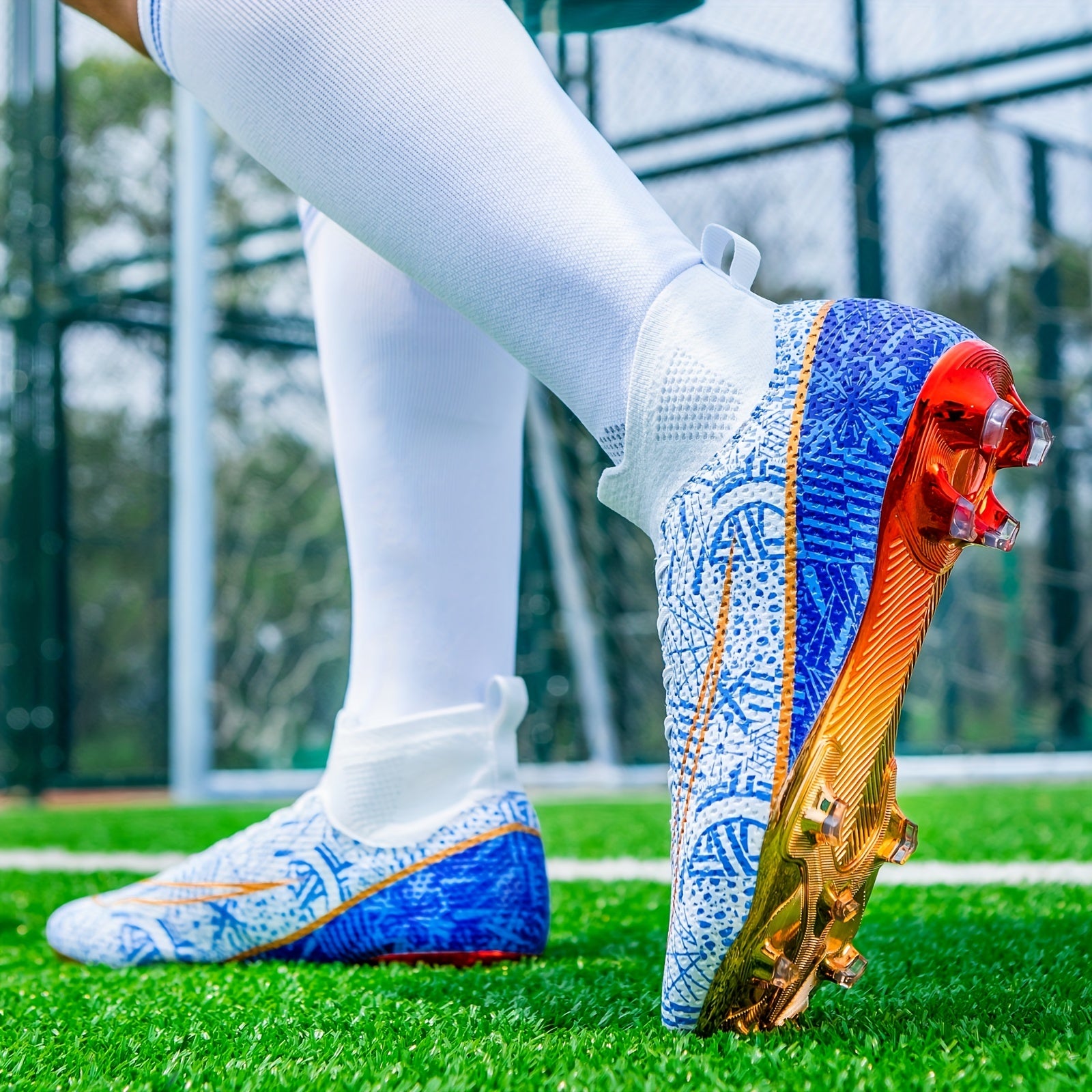 AG Cleat Soccer Shoes for Kids Teenagers Unisex