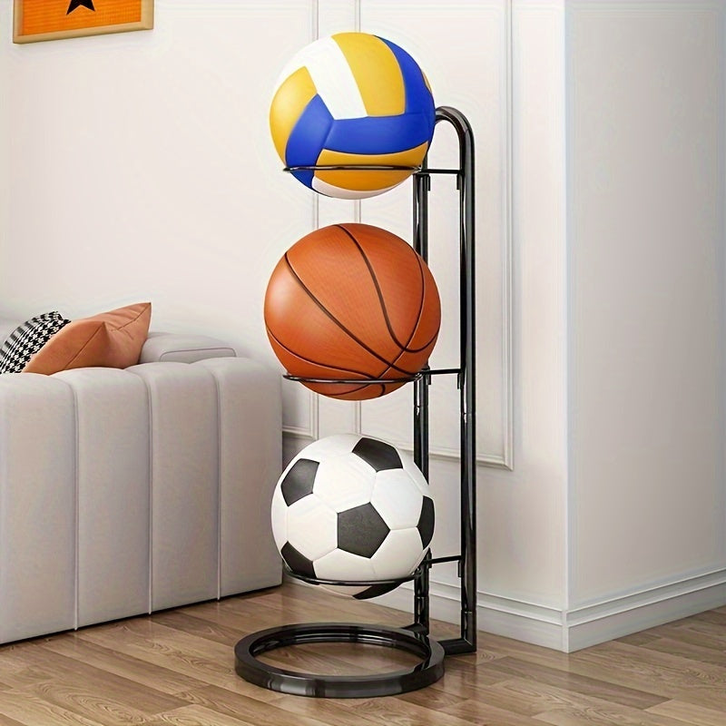 Ball Storage Rack Basketball Display Stand Holder for Sports Balls