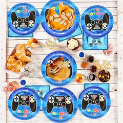 40pcs Video Game Birthday Party Tableware Set Gaming Happy Birthday Supplies