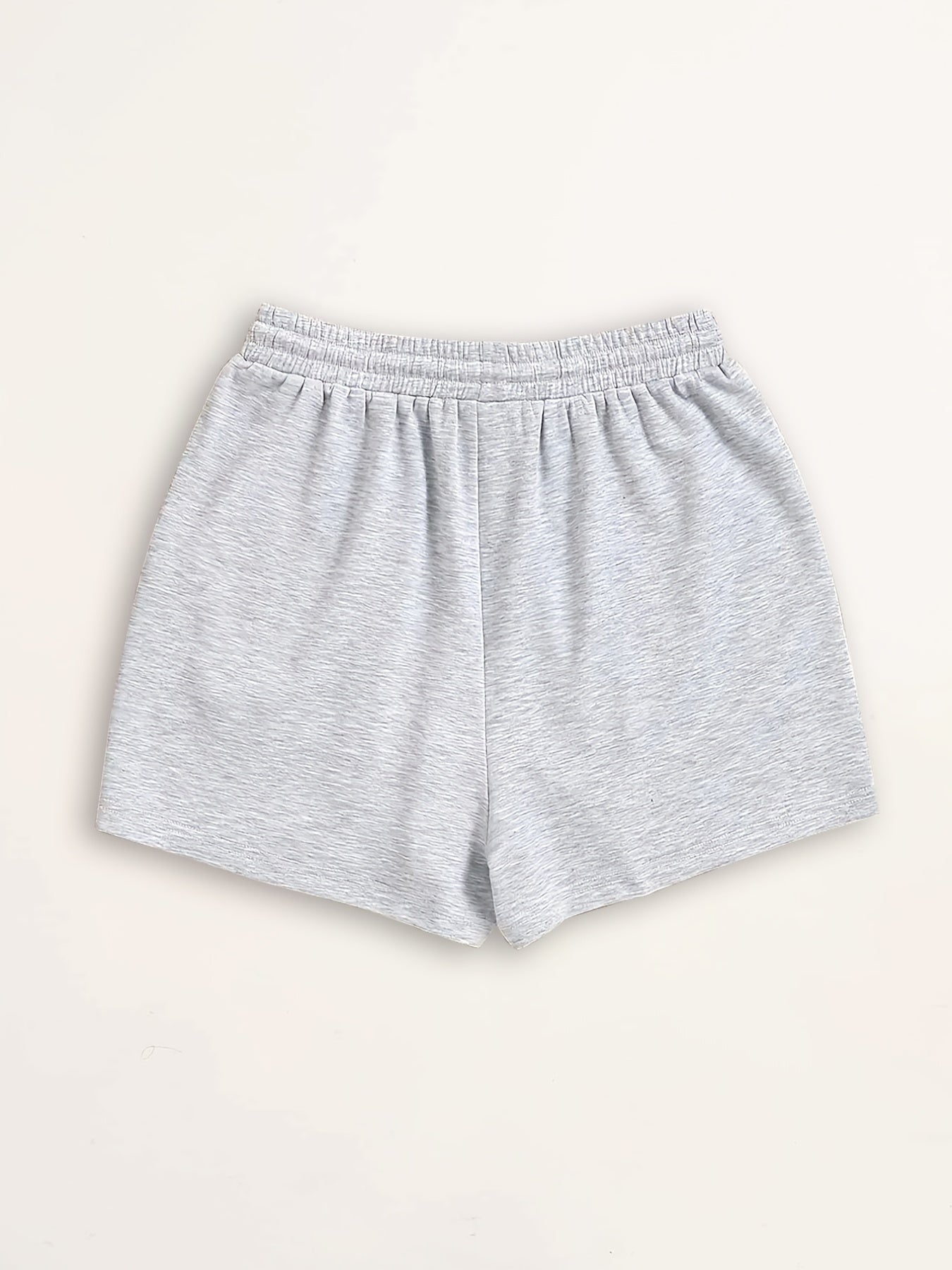 Hearts Print Elastic Drawstring Y2K Shorts Women's Clothing