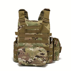 Breathable Waterproof Vest Camping Hiking Fishing Lightweight Adjustable