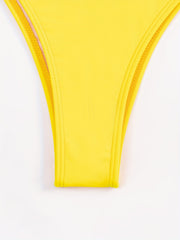 Triangle Tie Neck 2 Piece Bikini Set Sexy Swimsuit