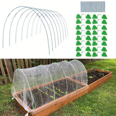 25pcs Garden Greenhouse Hoops DIY Plant Support 76 Wide