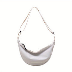 Versatile Nylon Shoulder Bag Zipper Hobo Lightweight Crossbody Bag