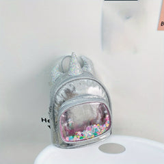 Unicorn Sequin Kindergarten Backpack Large Capacity School Bag