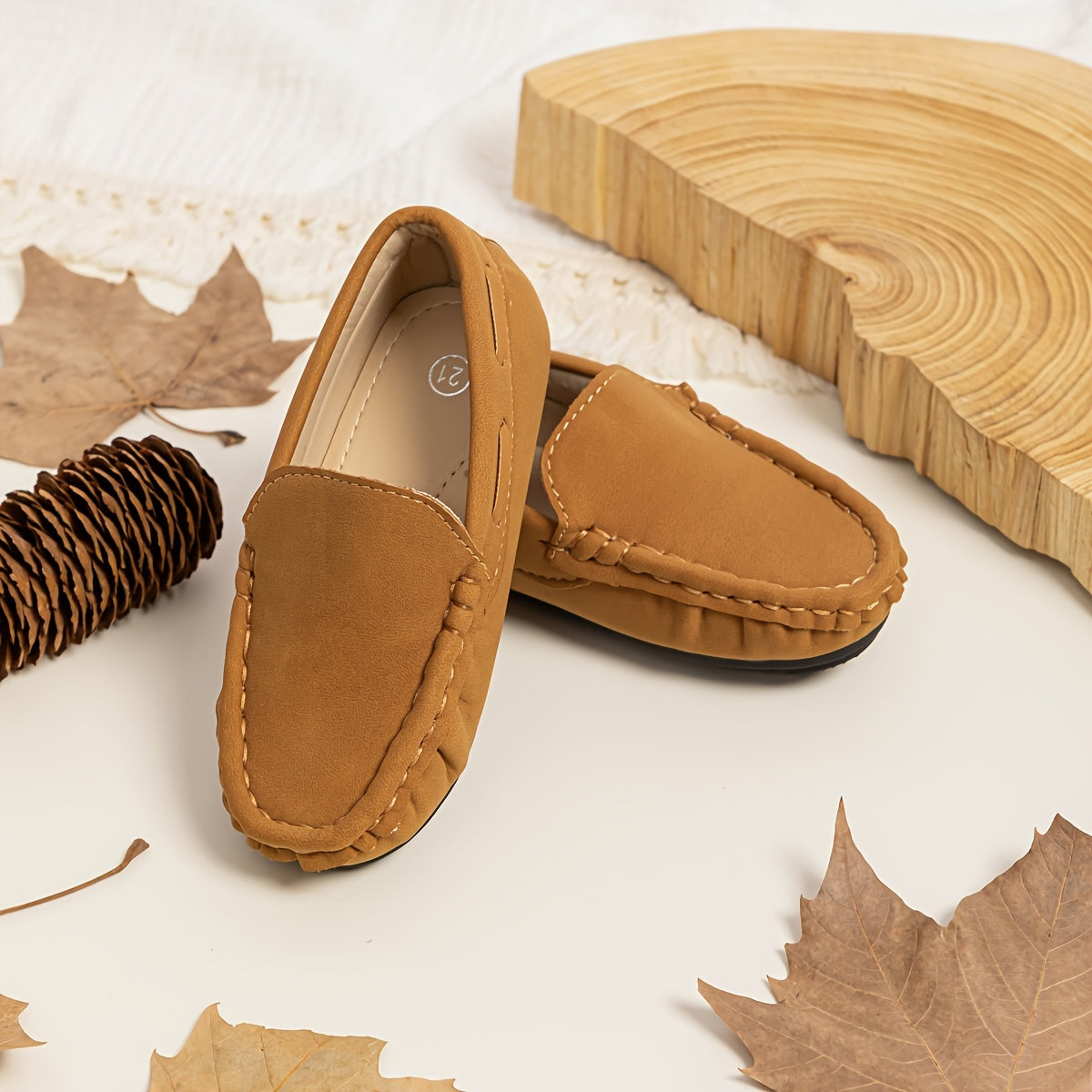 Boys Low Top Loafer Shoes Lightweight Slip On Comfortable Non Slip Shoes