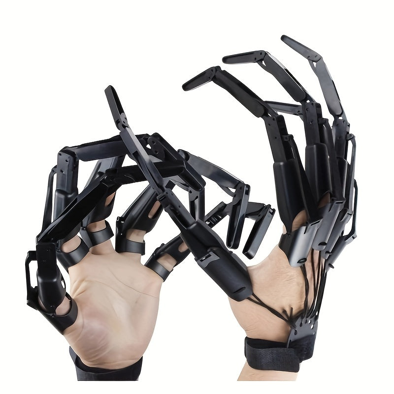 Halloween Articulated Fingers Scary Hand Glove for Cosplay