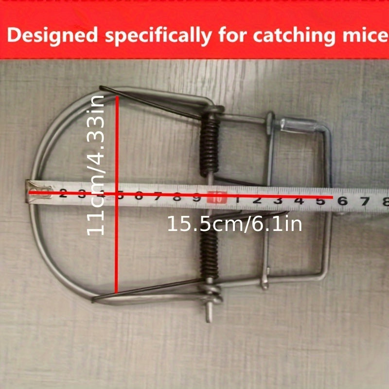 10pcs Iron Mouse Traps Outdoor Farm Tools