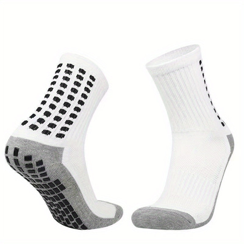 Breathable Non-slip Cotton Crew Socks for Sports