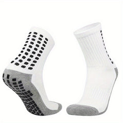Breathable Non-slip Cotton Crew Socks for Sports