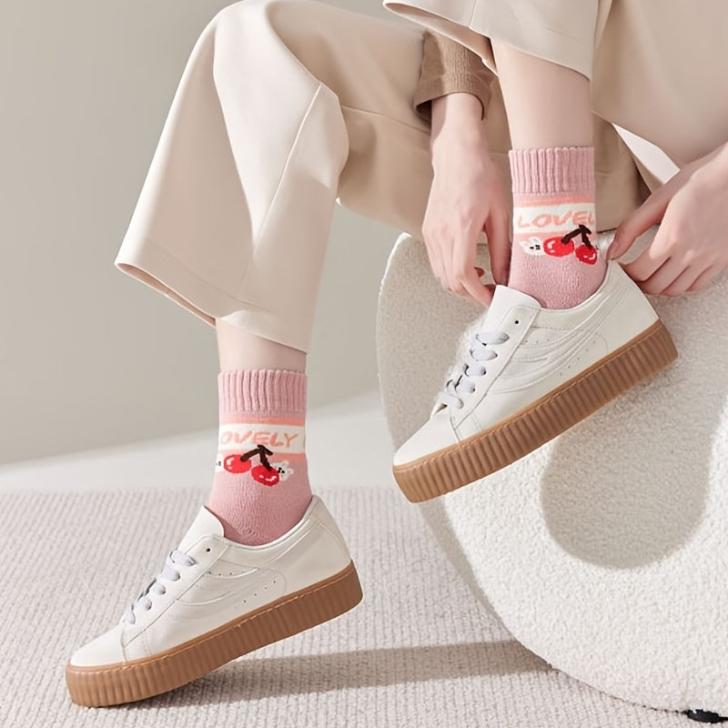Warm & Cozy Winter Women's Patterned Socks