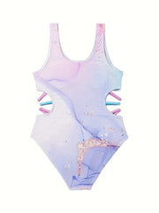 Girls Creative Pattern 1 pc Swimwear Summer Clothes