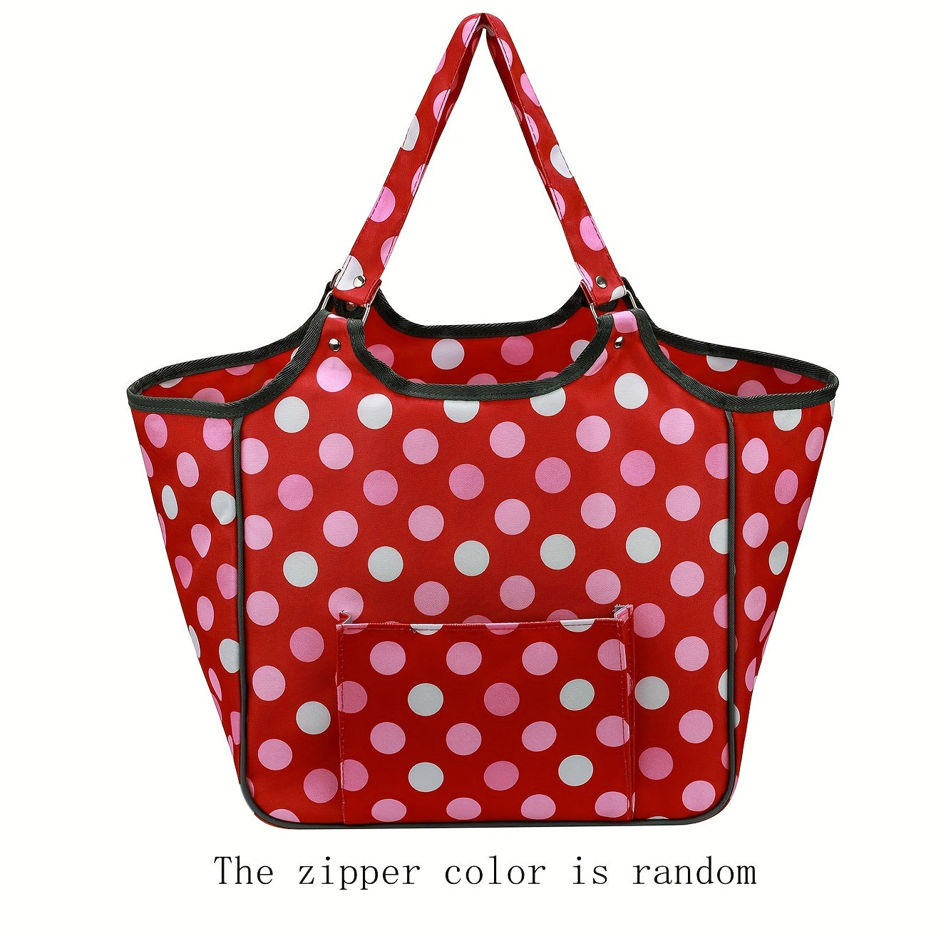 Sewing Machine Storage Bag Red Polka Dot Tote Bag