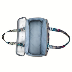 Craft Box Bag Yarn Storage Portable Bag with Pockets