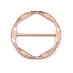 4pcs Scarf Ring Clip Round Buckle Clothing Ring