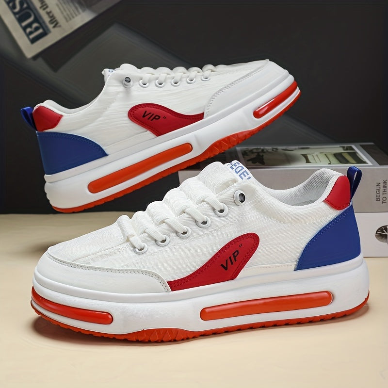 Men's Lace up Platform Sneakers Skate Shoes