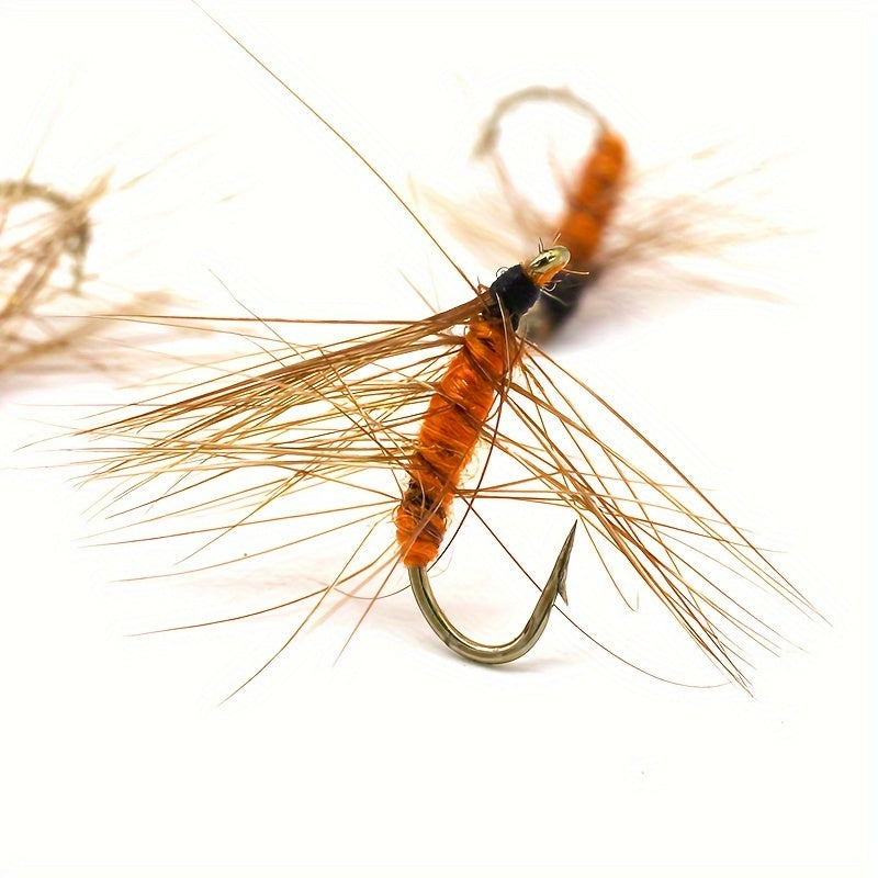 5pcs Bionic Fly Hooks Mini Fly Fishing Tackle