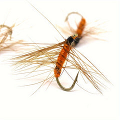 5pcs Bionic Fly Hooks Mini Fly Fishing Tackle