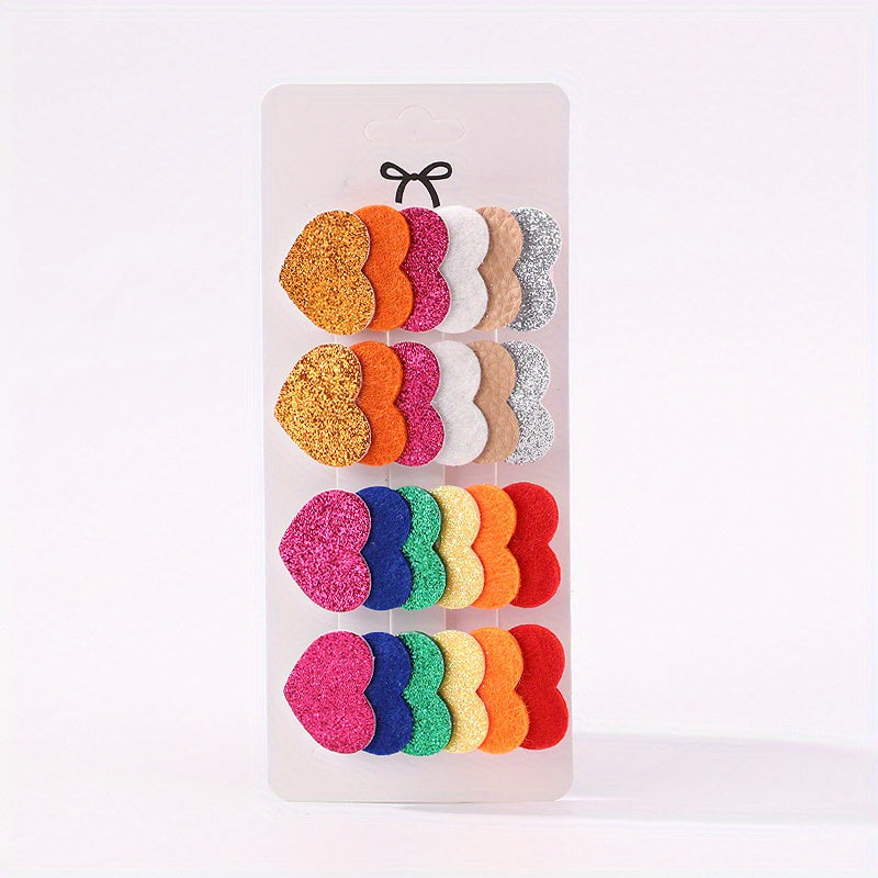 4pcs Rainbow Hair Clip for Toddler Girls Birthday Hair Accessories